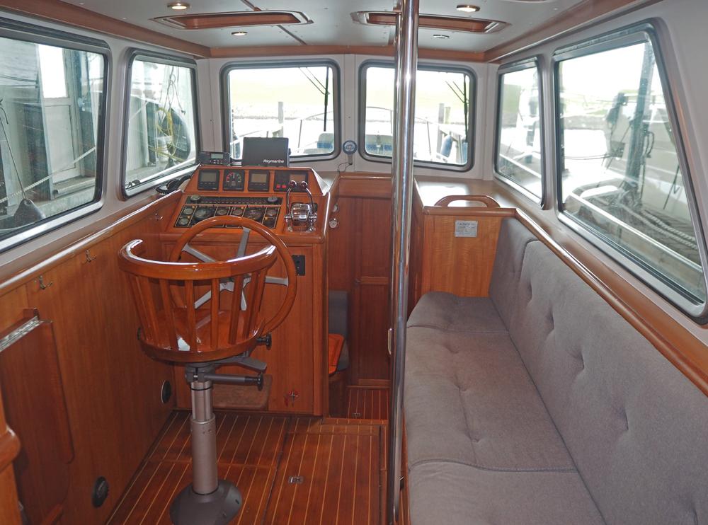 Steuerhaus, Innenausstattung